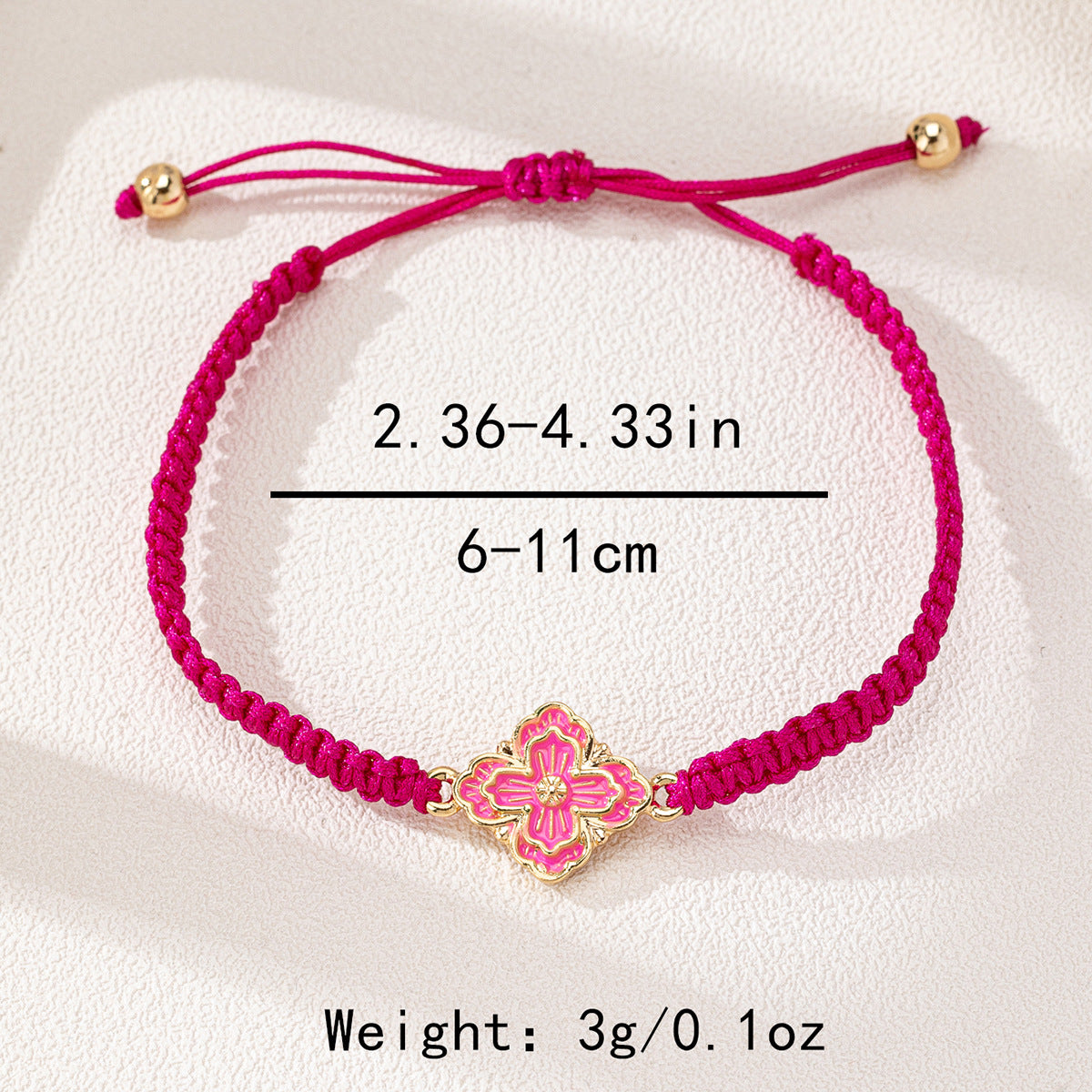 Elegant Four-Leaf Clover Bracelet for Women by Planderful