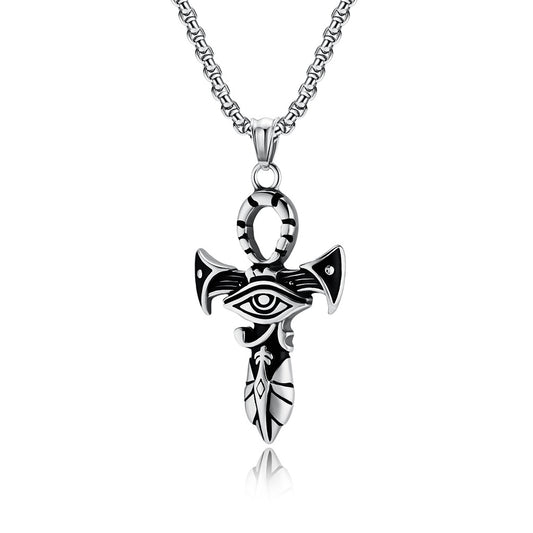 Cross-Border European and American Eye of Horus Necklace