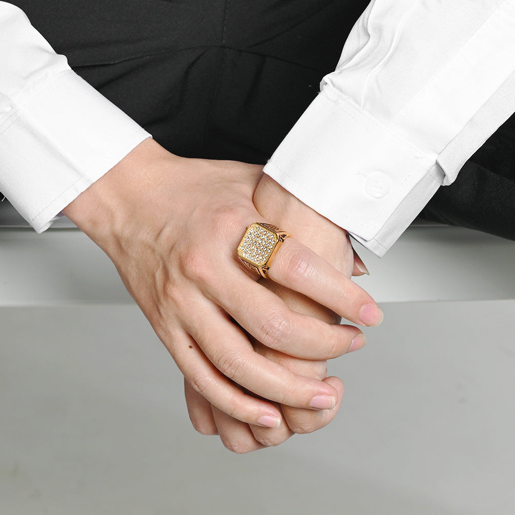 Punk Hip-Hop Men's Ring