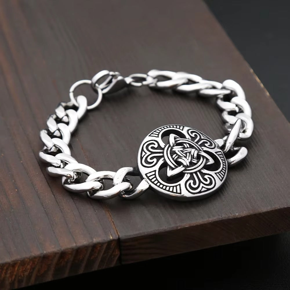 Viking Street Stainless Steel Men's Bracelet