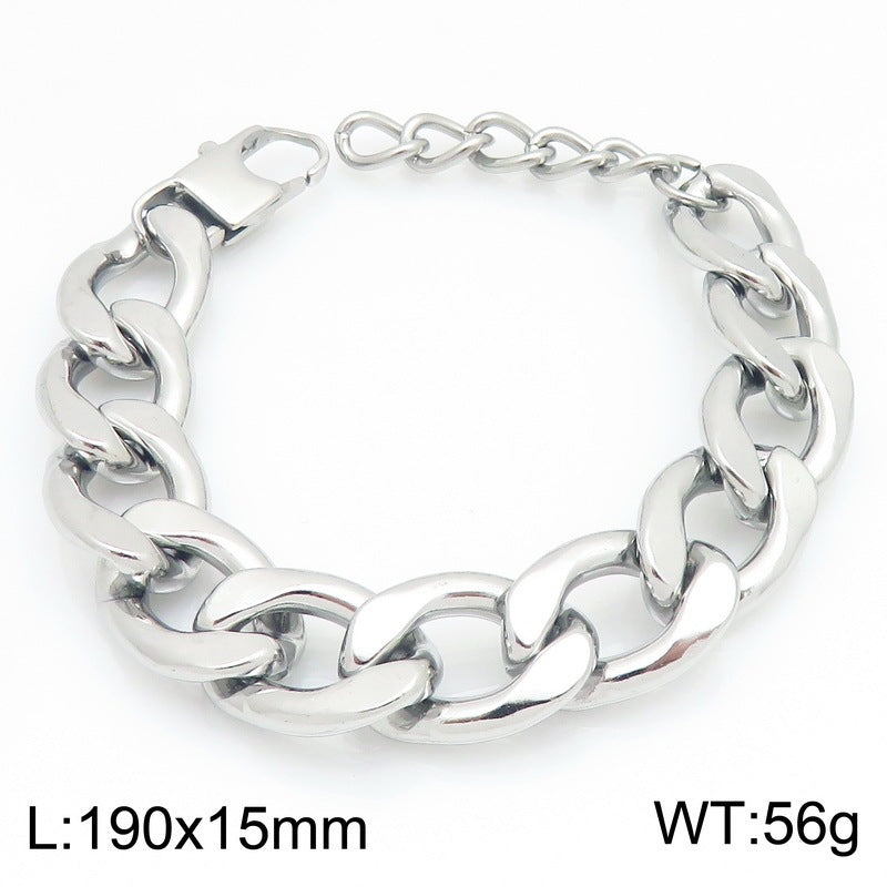 Minimalist Figaro Chain Stainless Steel Bracelet – Unisex Nk Chain Adjustable Handmade