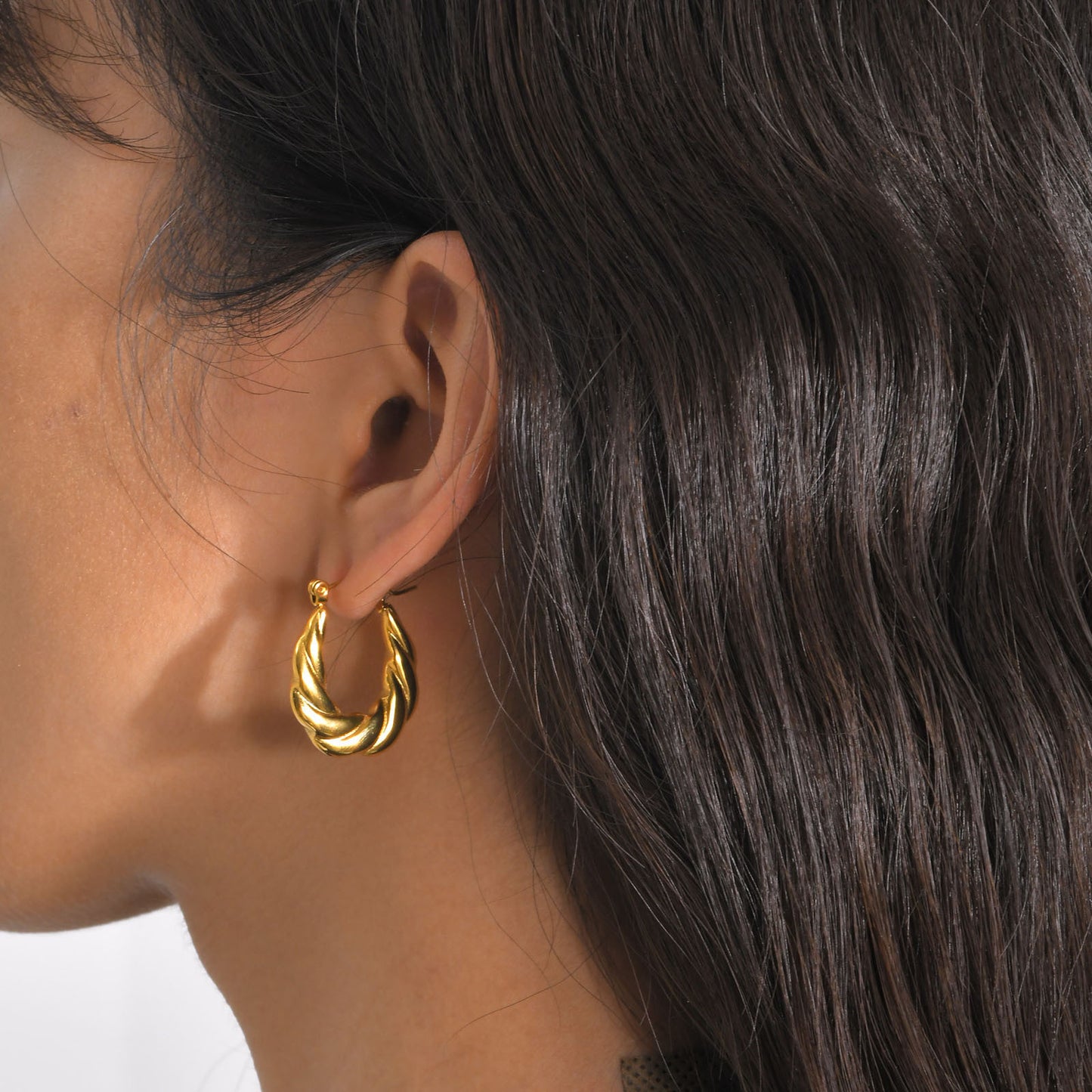 Cross-Border European And American Jewelry Stainless Steel Earrings