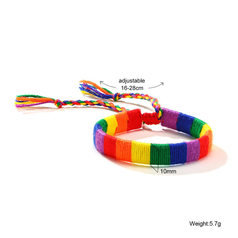 Braided Adjustable Stainless Steel Bracelet