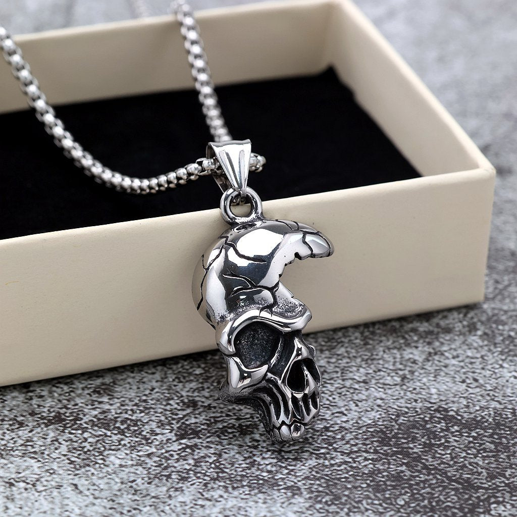 Punk Retro Stainless Steel Men's Pendant Necklace