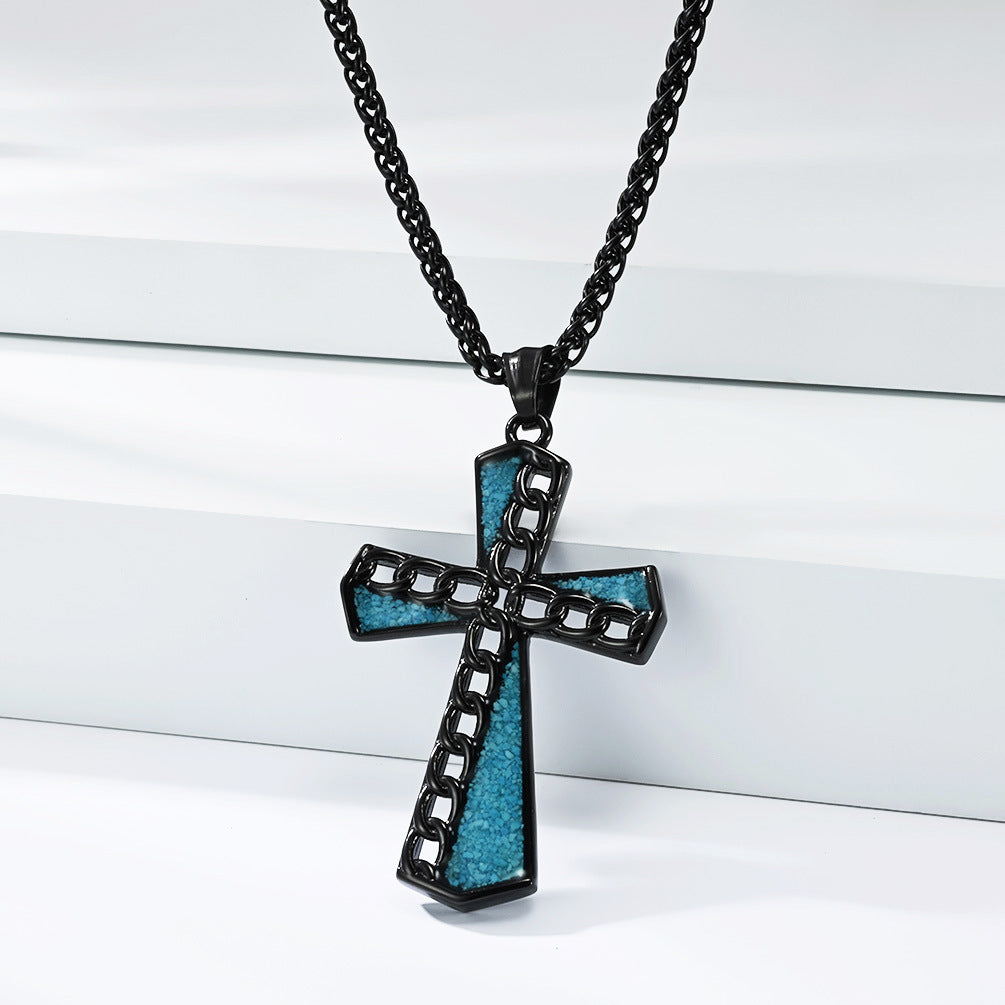 Stainless Steel Cross Necklace