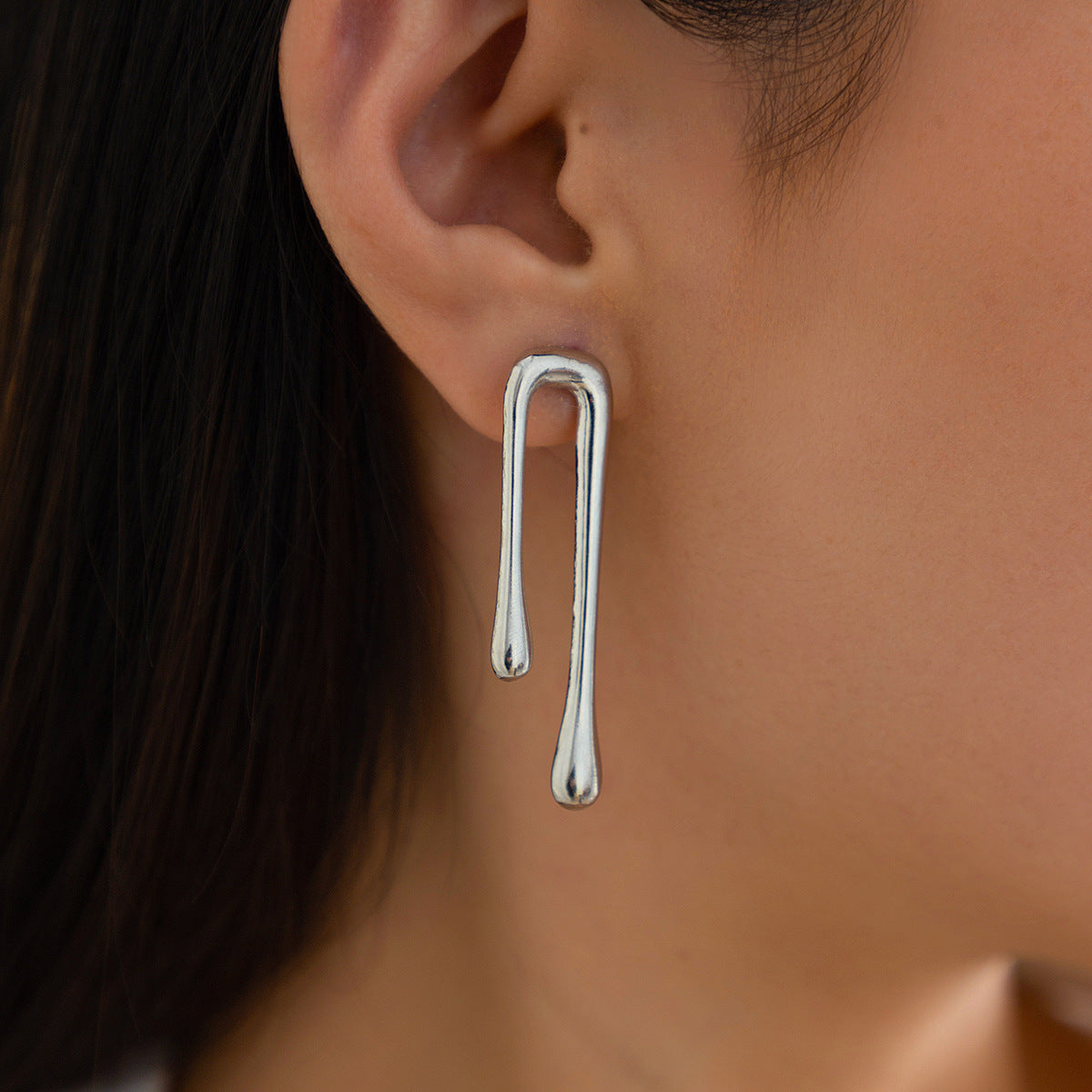 Geometric Earrings Lava Wind Irregular Drops Chic Statement Jewelry For Women Planderful