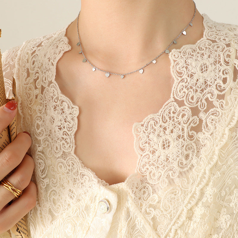 Golden Roman Palace Clavicle Chain Necklace - Everyday Genie Collection