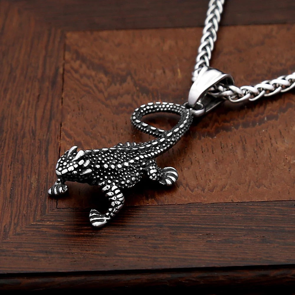 Punk Viking Stainless Steel Men's Pendant Necklace