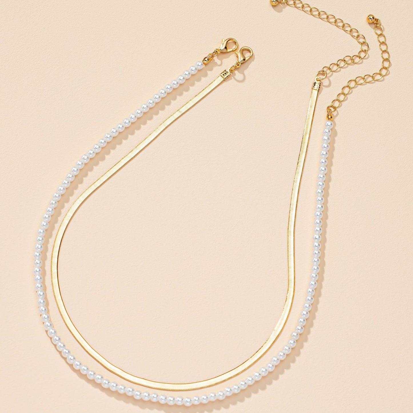 Elegant Vienna Verve Pearl Necklace Set