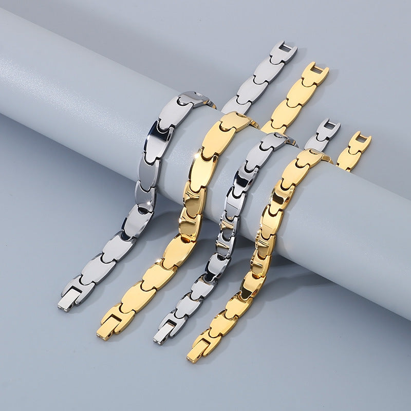 Planderful Everyday Magnetic Tungsten Bracelet For Men
