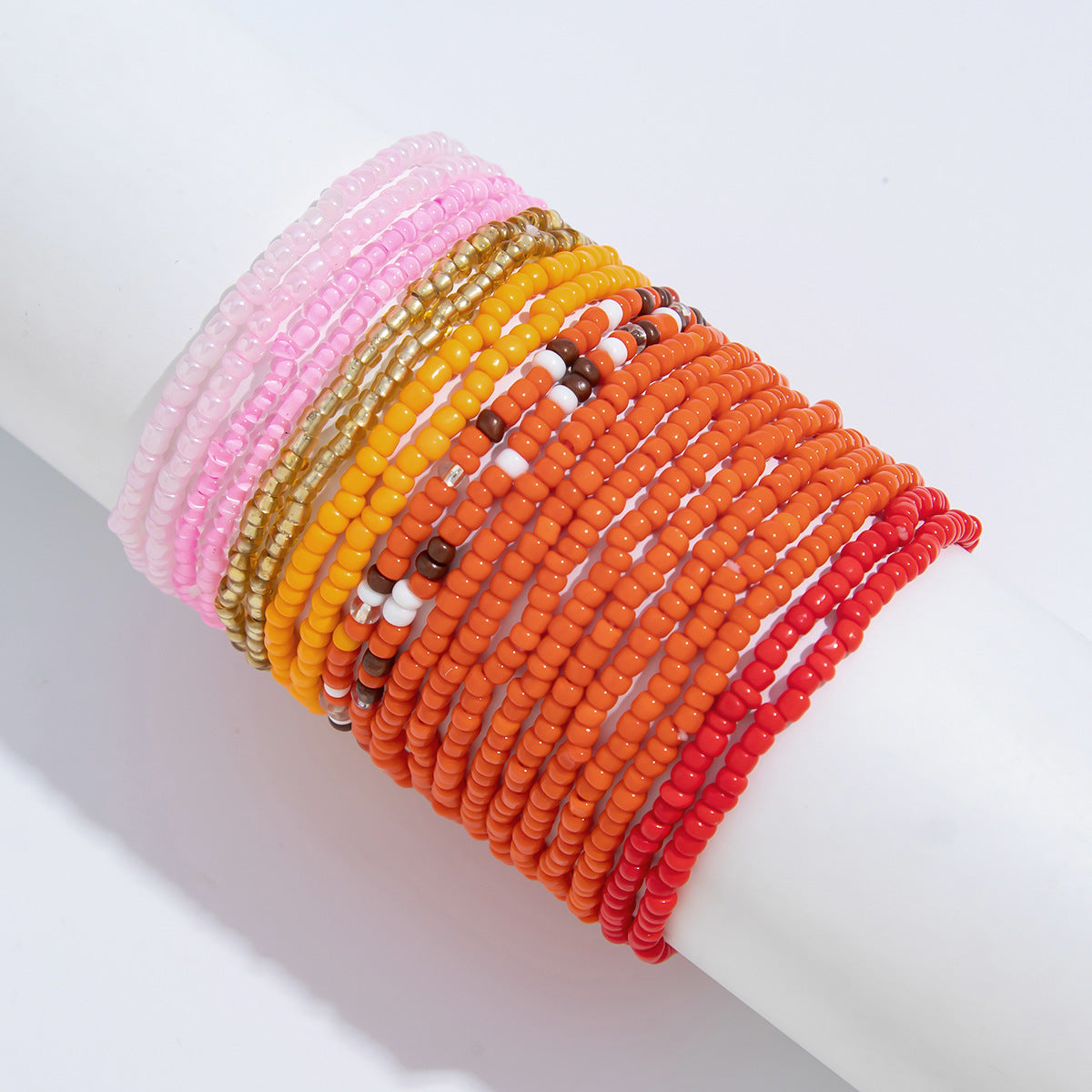 Planderful Vienna Verve Bracelet – Vibrant Multi-Layer Beaded Design