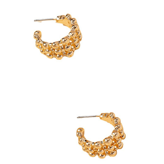 Stylish Bean-shaped Earrings from Vienna Verve Collection
