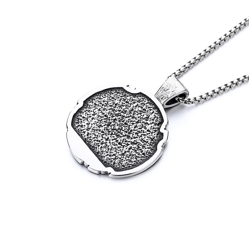 Titanium Steel Necklace – Elegant Religious Gift