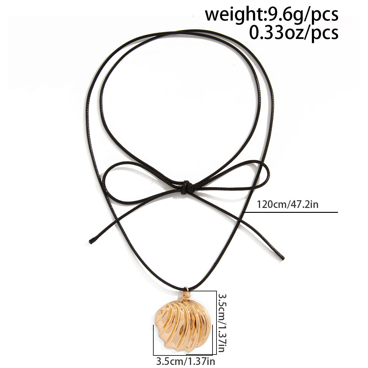 Sculptural Bow & Rose Pendant Choker