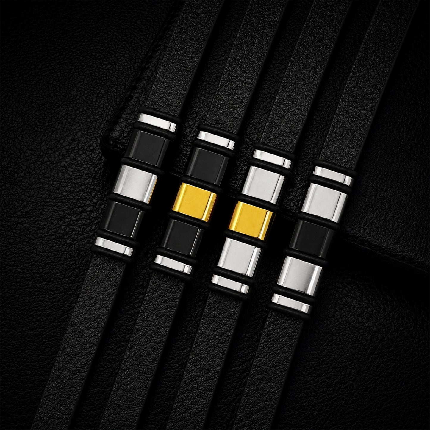 Stainless Steel Bamboo Bracelet Premium Durable Unisex Accessory By Planderful Everyday Genie