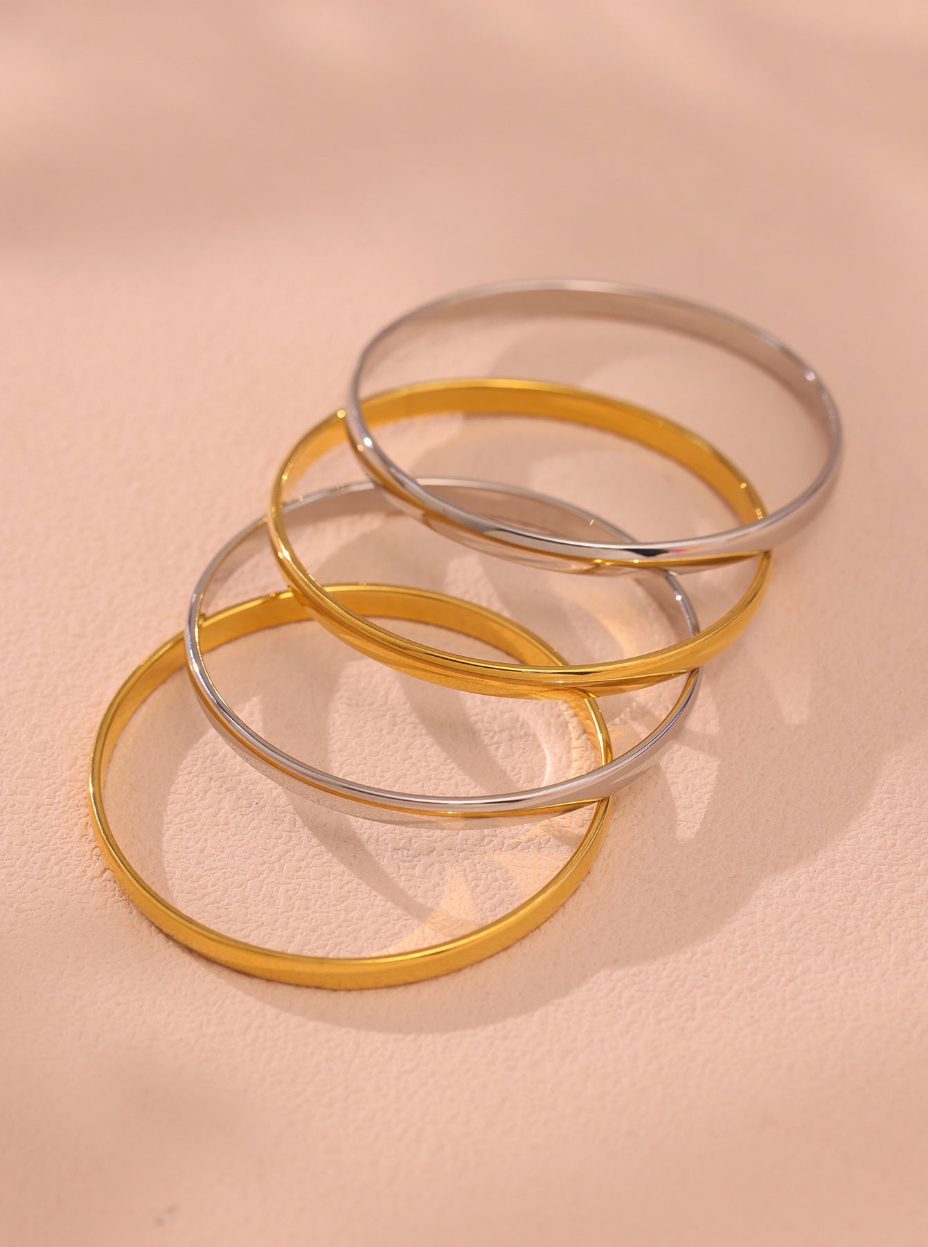 Planderful Everyday Genie 5MM 18K Gold Bracelet For Men