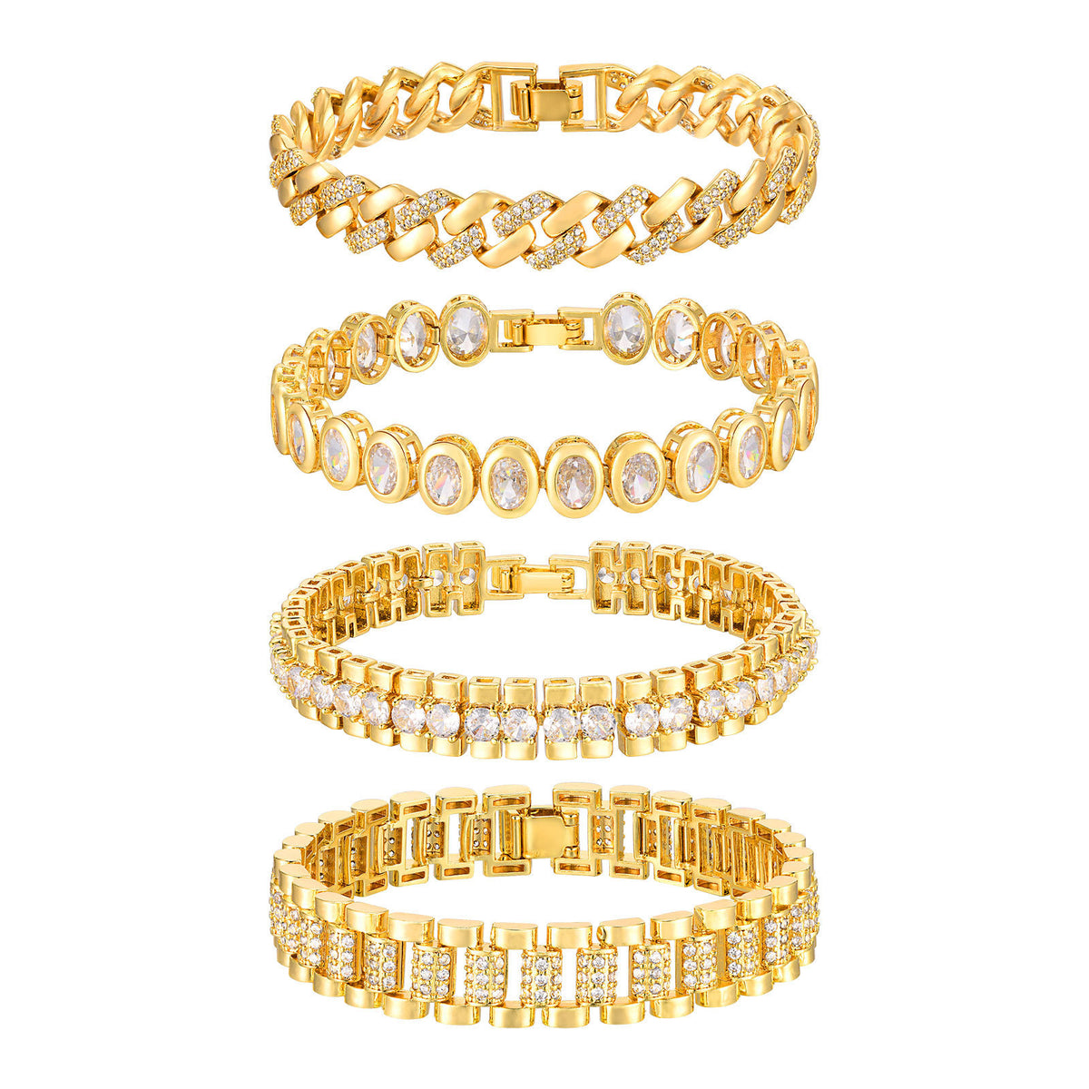Zircon Copper Bracelet for Women