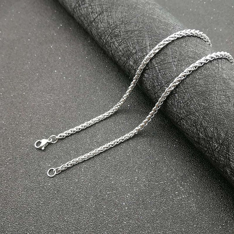 Hip Hop Necklace King Pendant Planderful Premium Gold Plated Titanium Steel Zircon Jewelry For Men