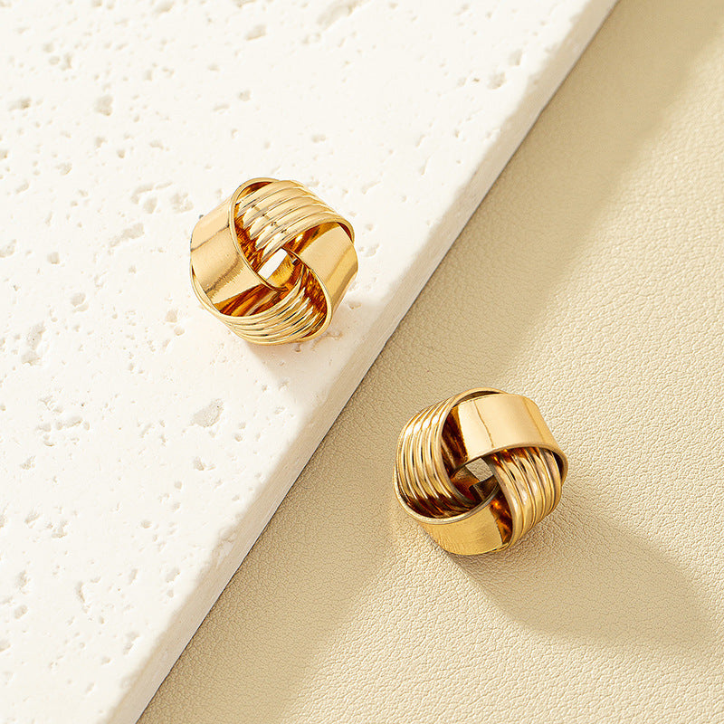 European Charm Metal Earrings - Vienna Verve Collection