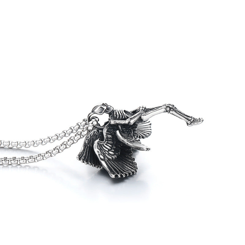 Steel Necklace – Vintage Everyday Genie Collection Inspired Pendant By Planderful