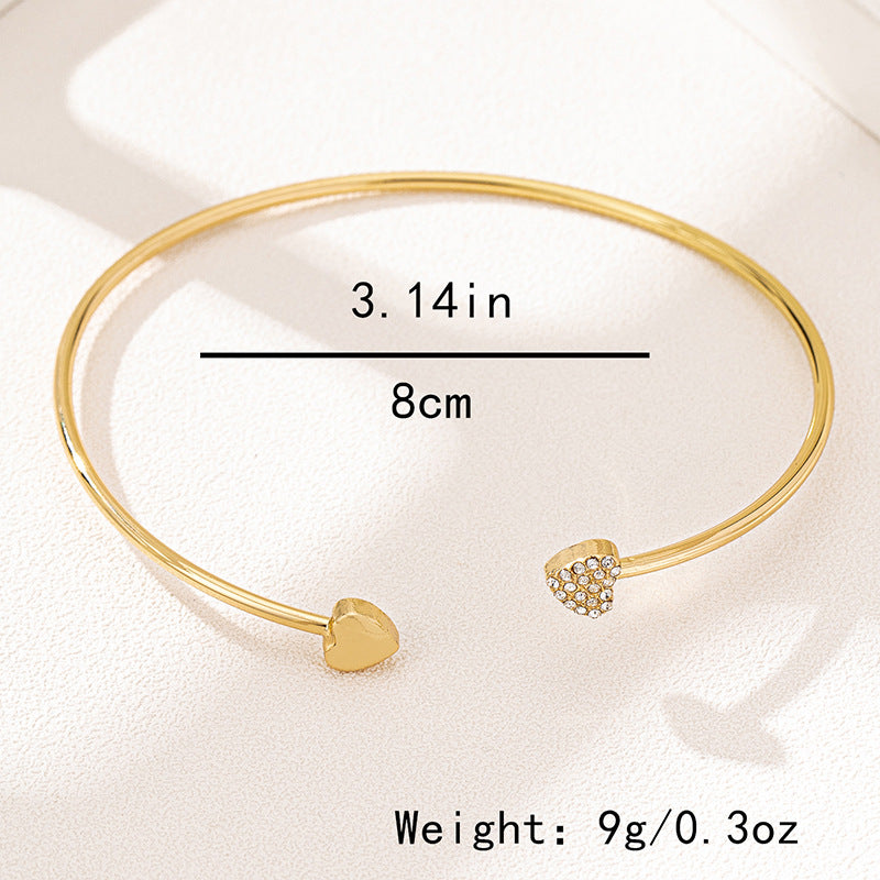 Planderful Vienna Verve Open Arm Ring – Stylish Minimalist Metal Design