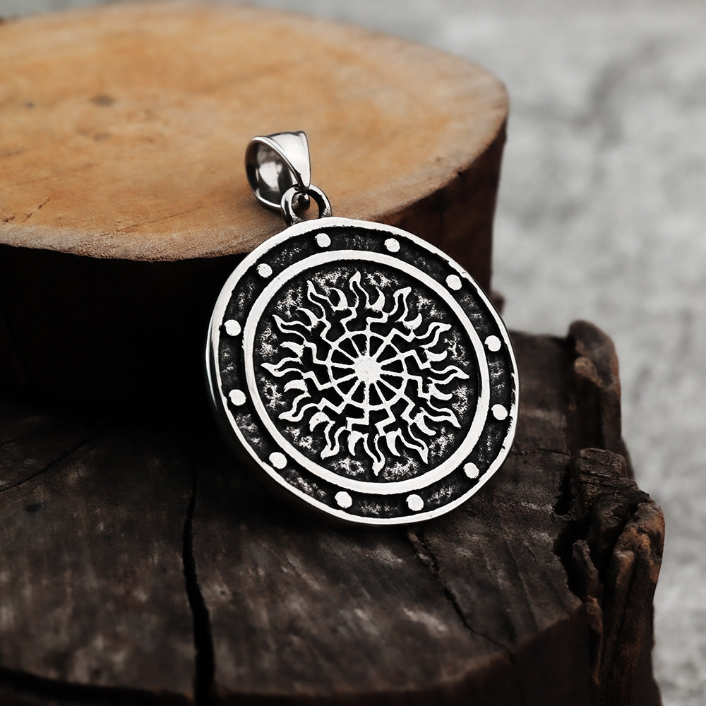 European And American Style Viking Compass Pendant Jewelry