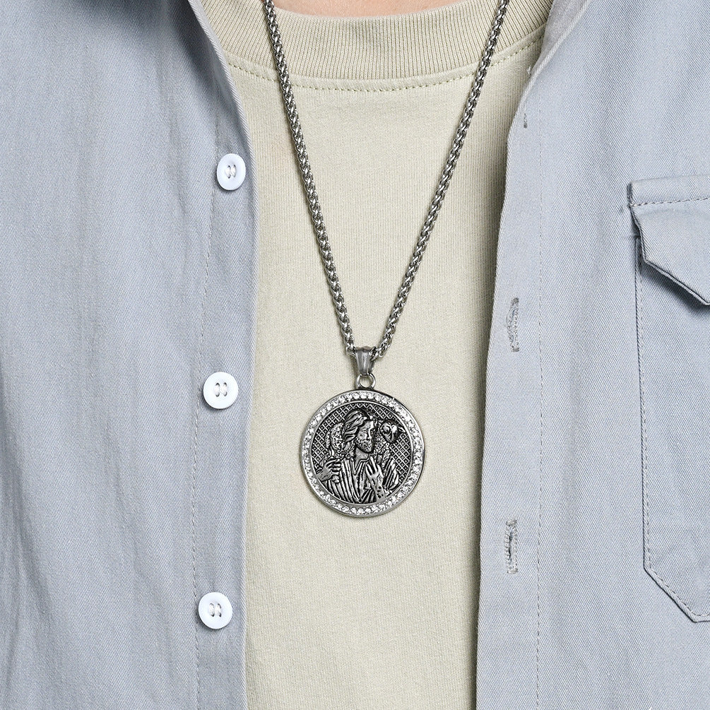 Stainless Steel Vintage Necklace