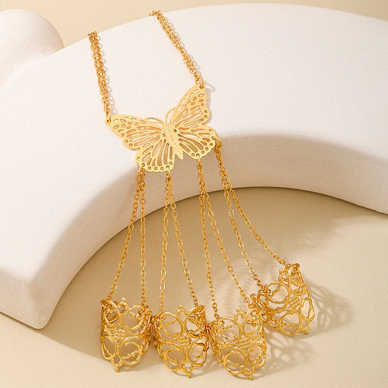 Planderful Vienna Verve Bracelet – Elegant Retro Butterfly Design