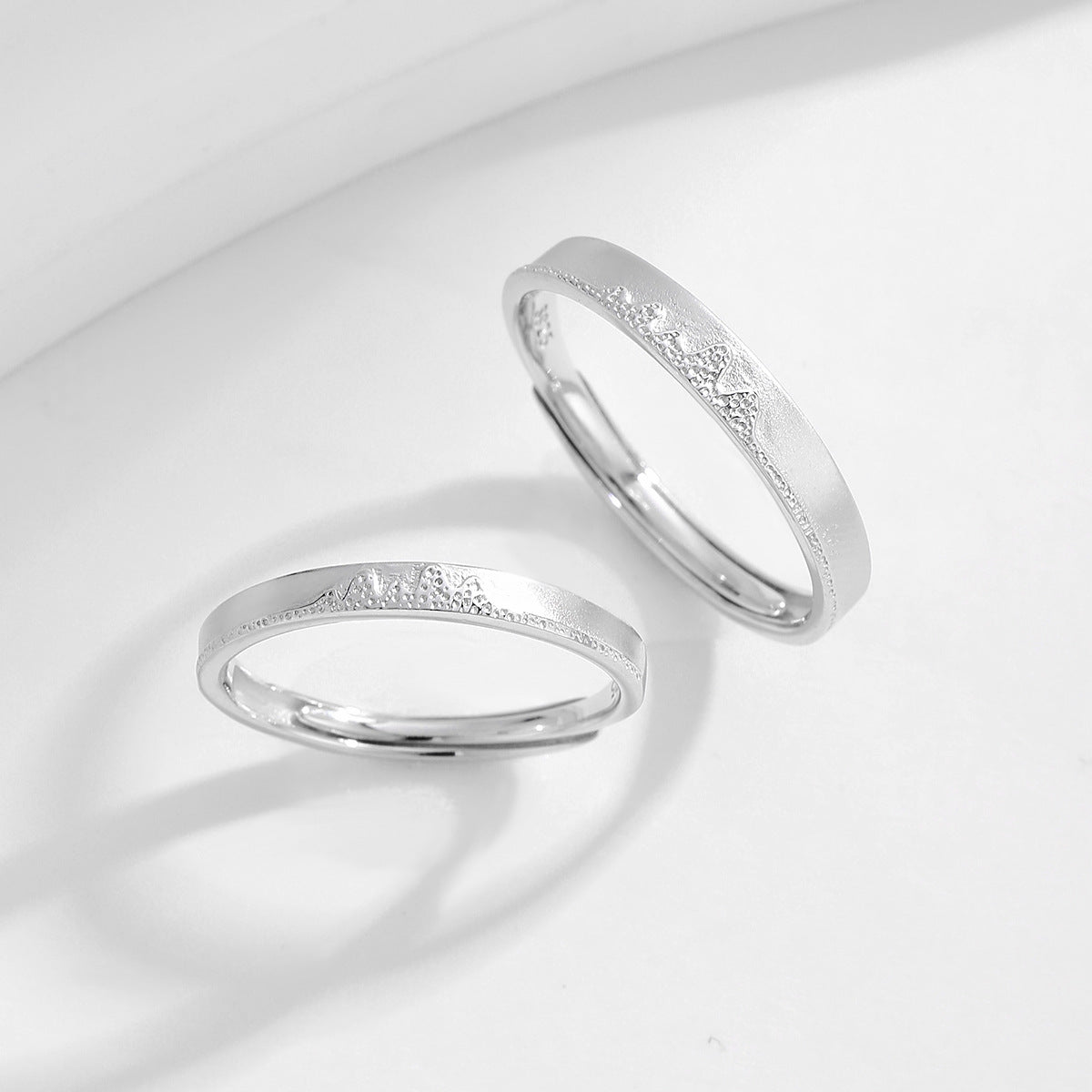 Minimalist Vows S925 Sterling Silver Ring