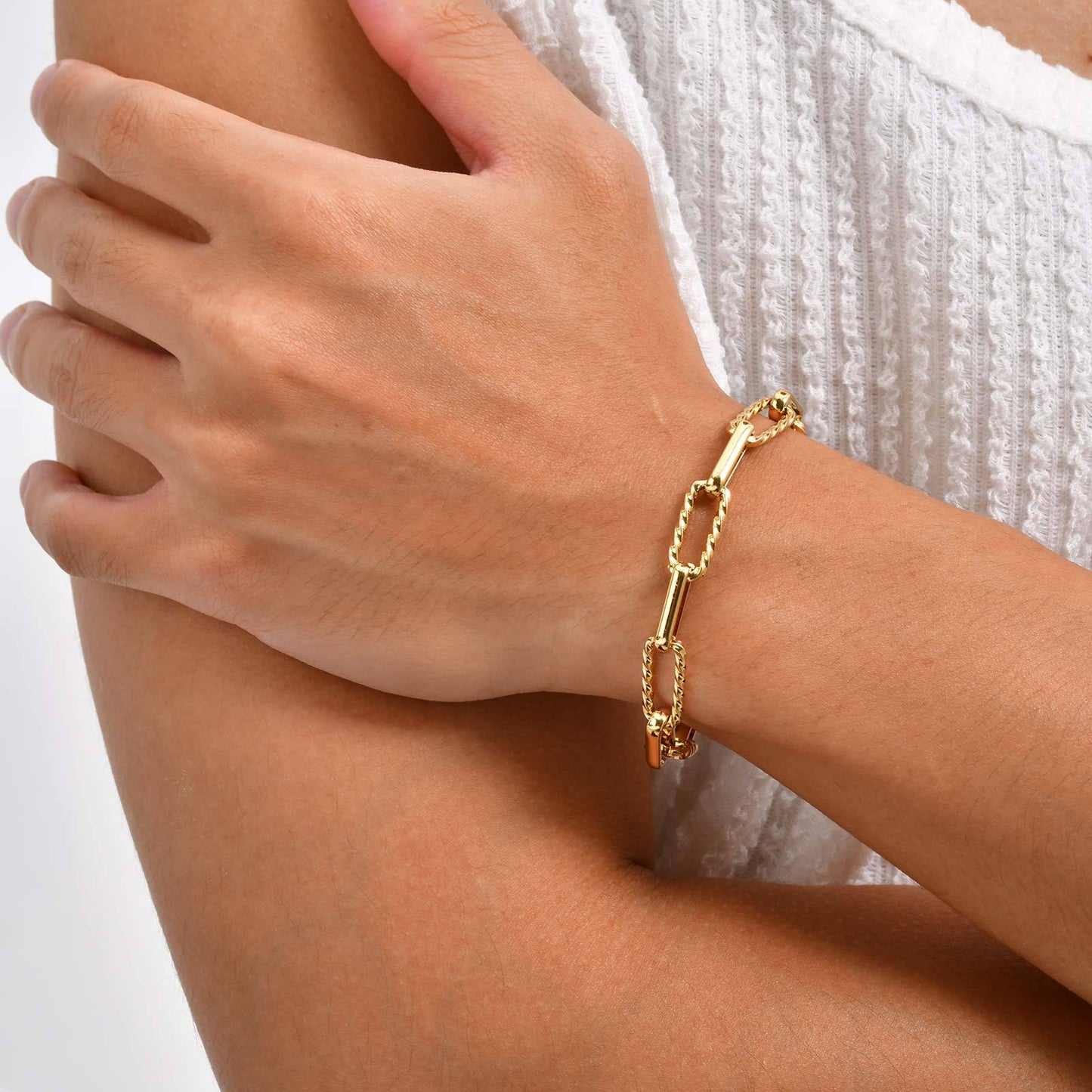 Stainless Steel Chain Bracelet Handmade For Men Planderful