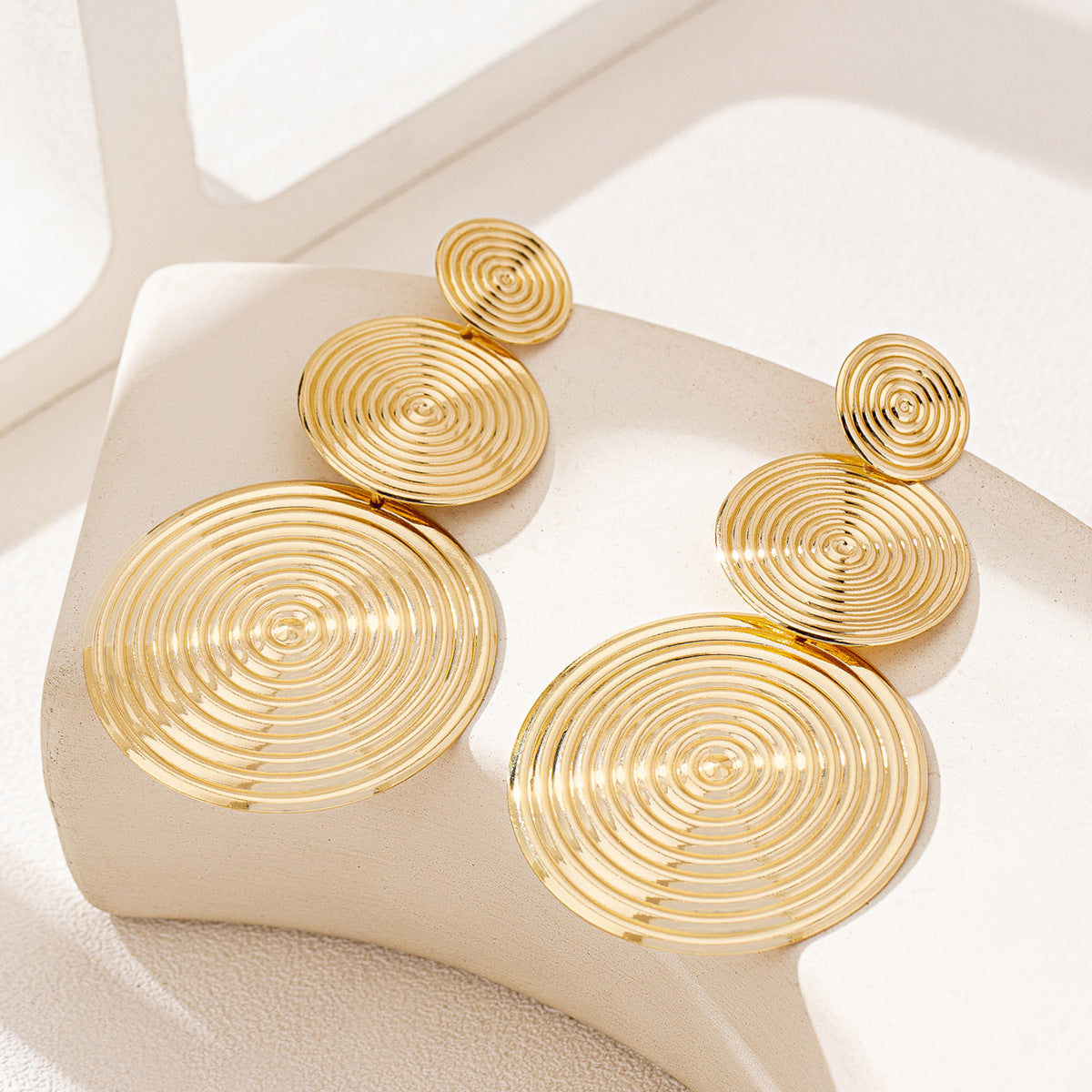 Planderful Vienna Verve Earrings – Fashionable Personalized Metal Design