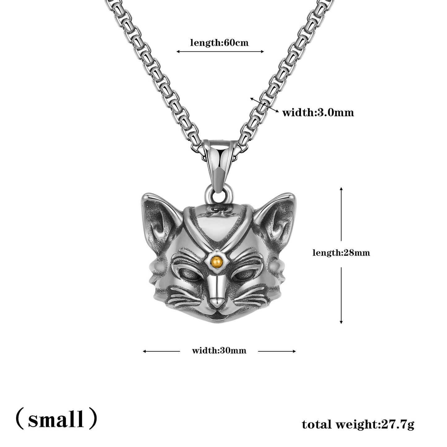 Steel Necklace – Statement Everyday Genie Collection By Planderful Jewelry For Bold Streetwear Style