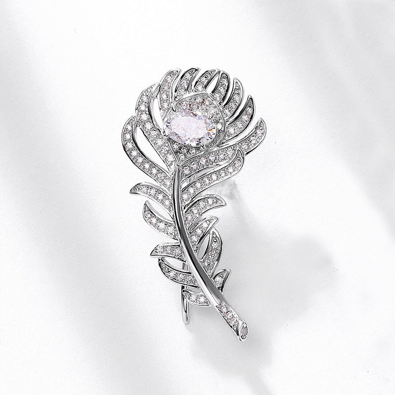S925 Sterling Silver High-Carbon Stone Flower Stud Earrings