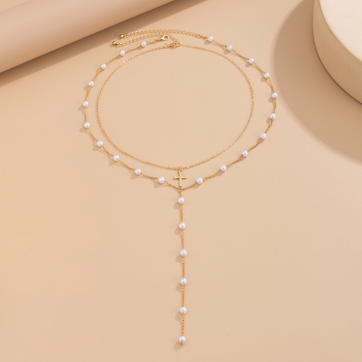 Planderful Vienna Verve Necklace – Elegant Retro Geometric Design