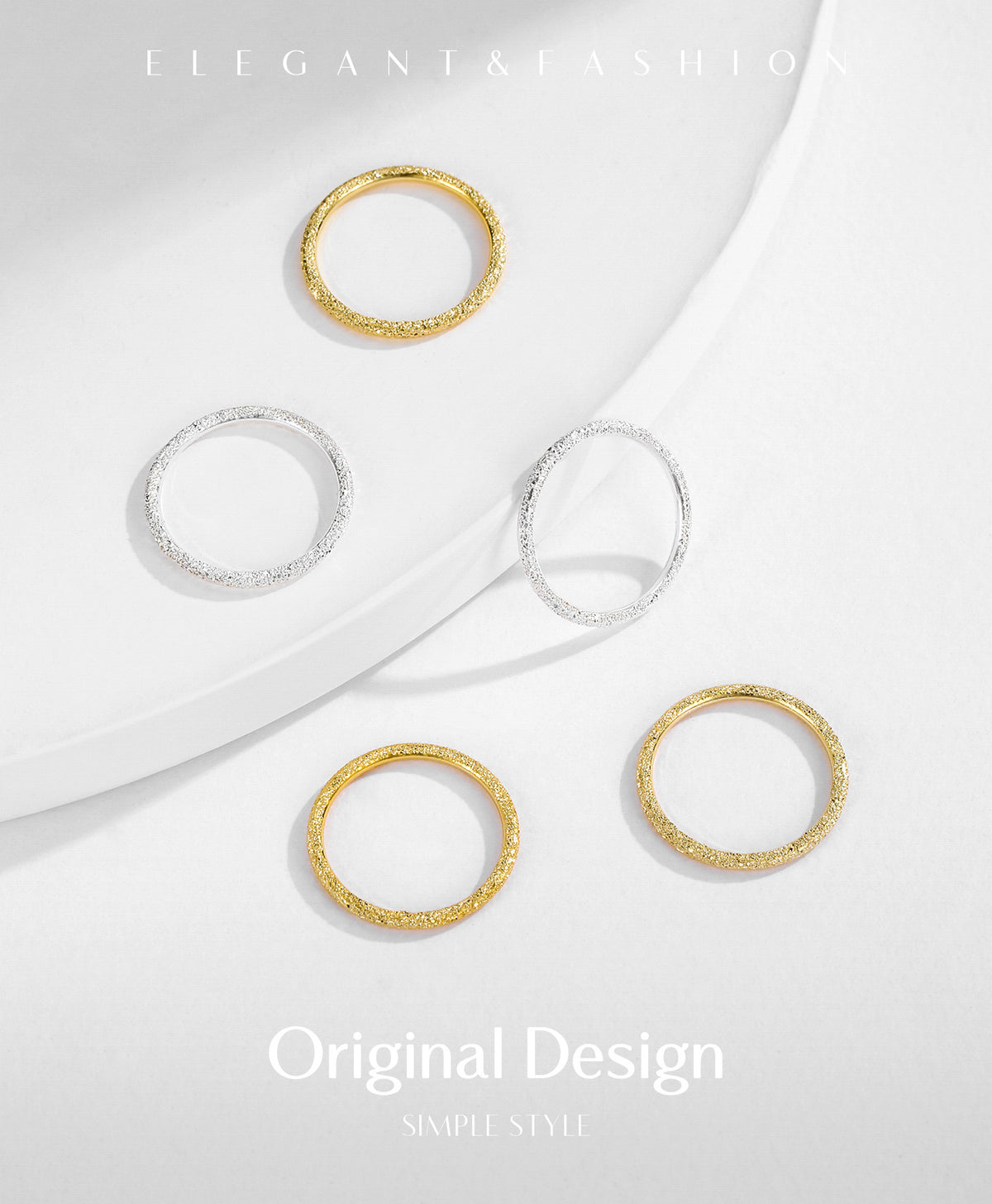 999 Silver Classic Ring