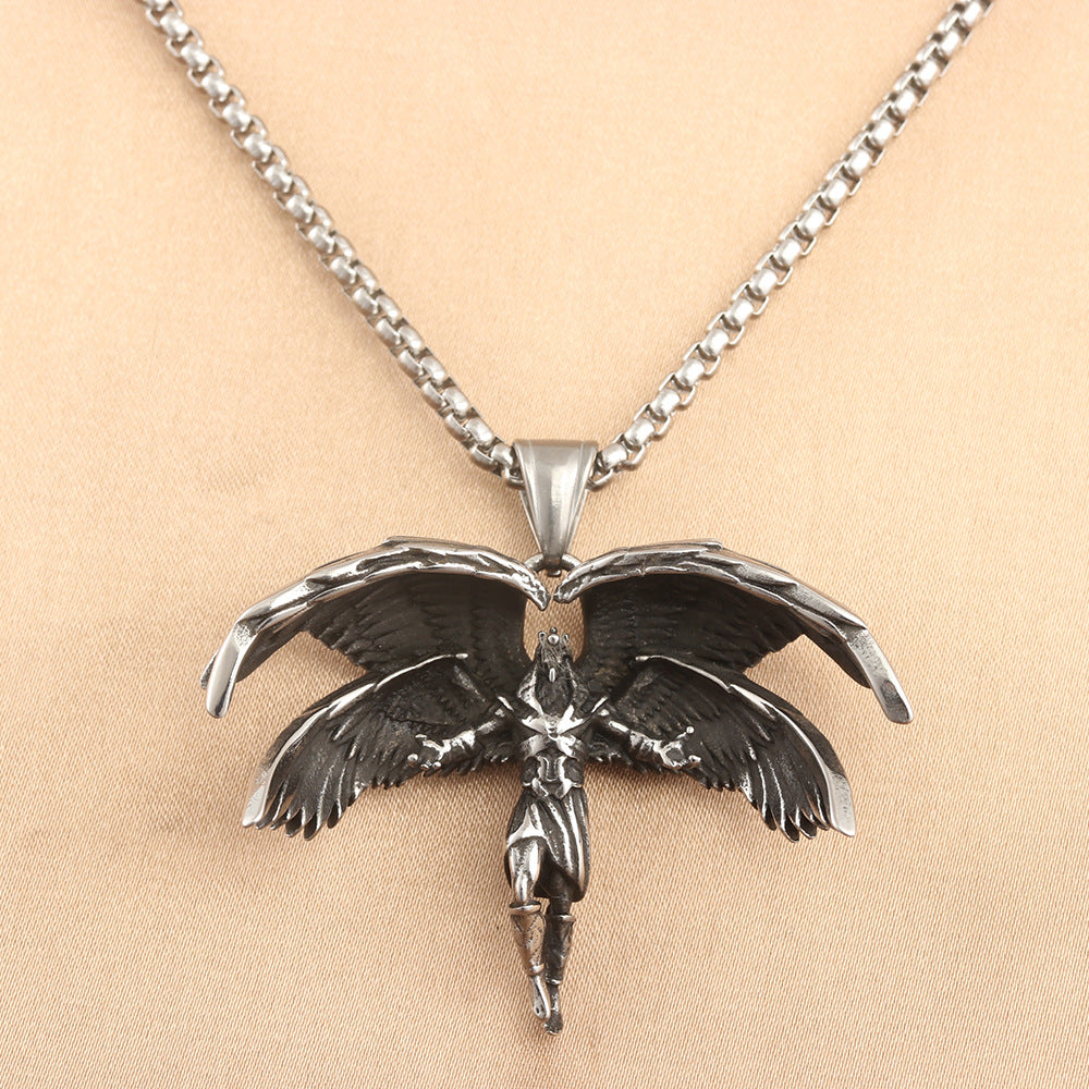 European And American Stainless Steel God Of War Pendant