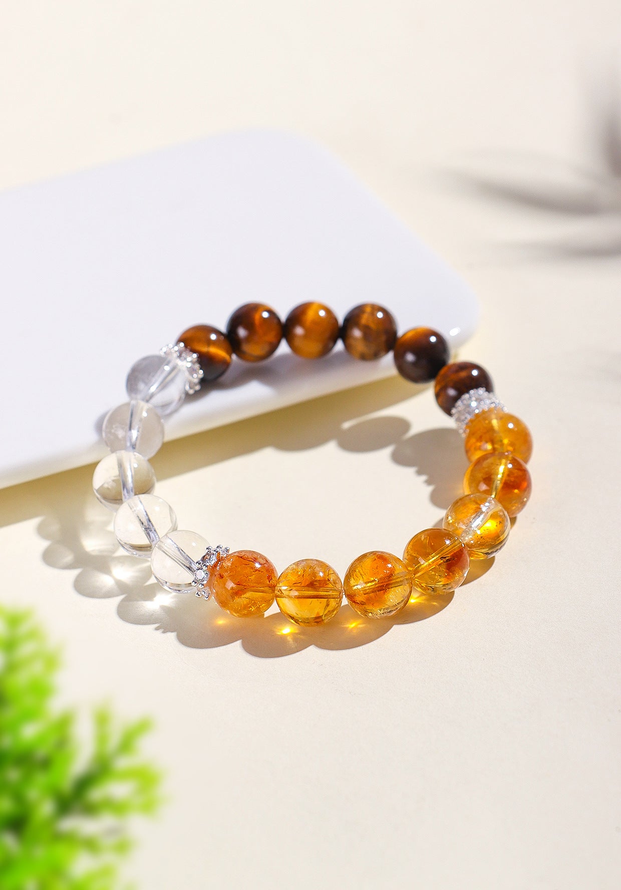 Planderful Fortune's Favor Bracelet – Elegant Crystal Beaded Design