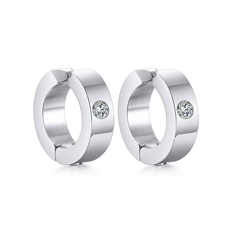 Stainless Steel Earrings — Singles or Blue Pair