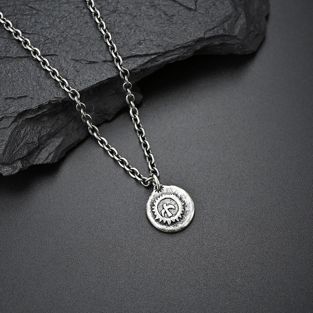 Planderful Bird Pendant Necklace Titanium Steel