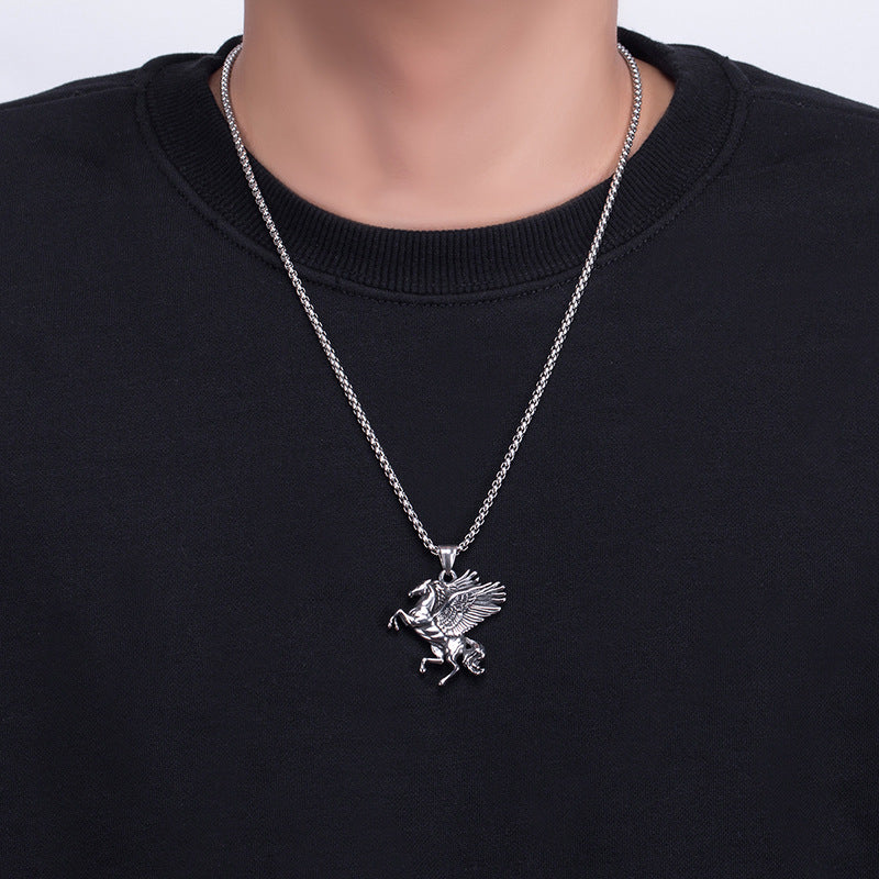 Steel Necklace – Vintage Everyday Wear