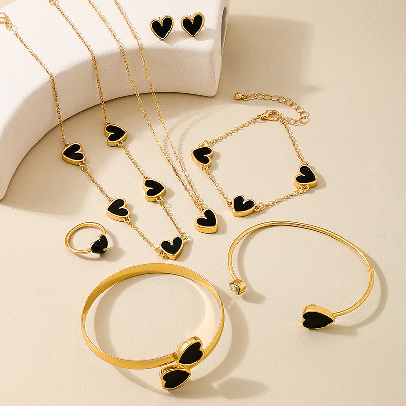 Planderful Heart Jewelry Set for Women Vienna Verve