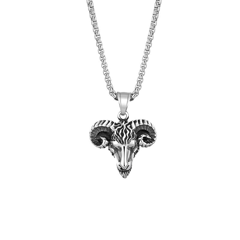 Titanium Steel Necklace - Vintage Hip Hop Punk