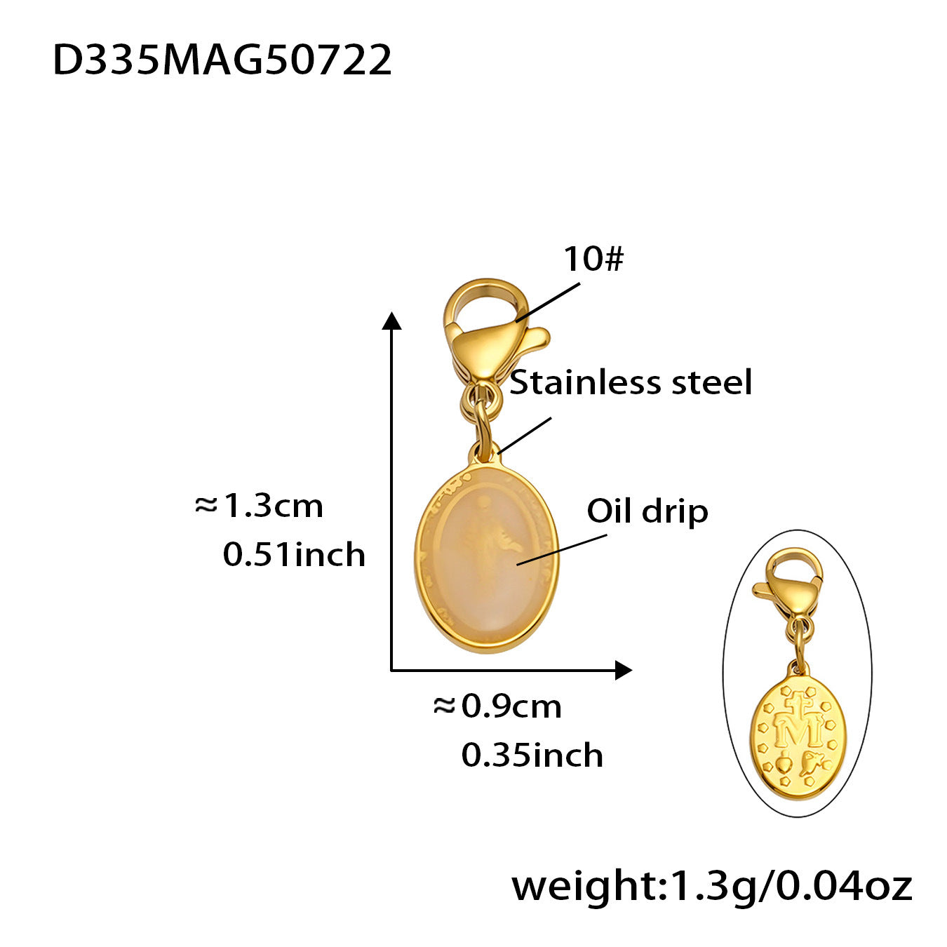 Planderful Everyday Genie Cross Collarbone Necklace Zircon