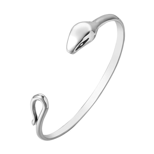 Titanium Steel Snake Bracelet Unisex For Men And Women Premium Durable Planderful Everyday Genie