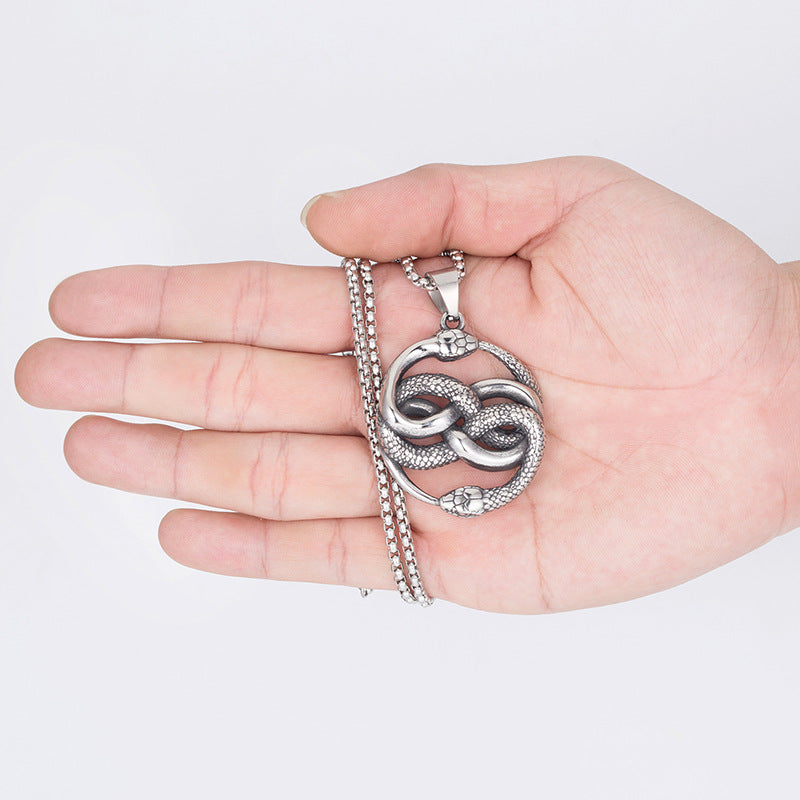 Titanium Steel Necklace – Statement Hip Hop