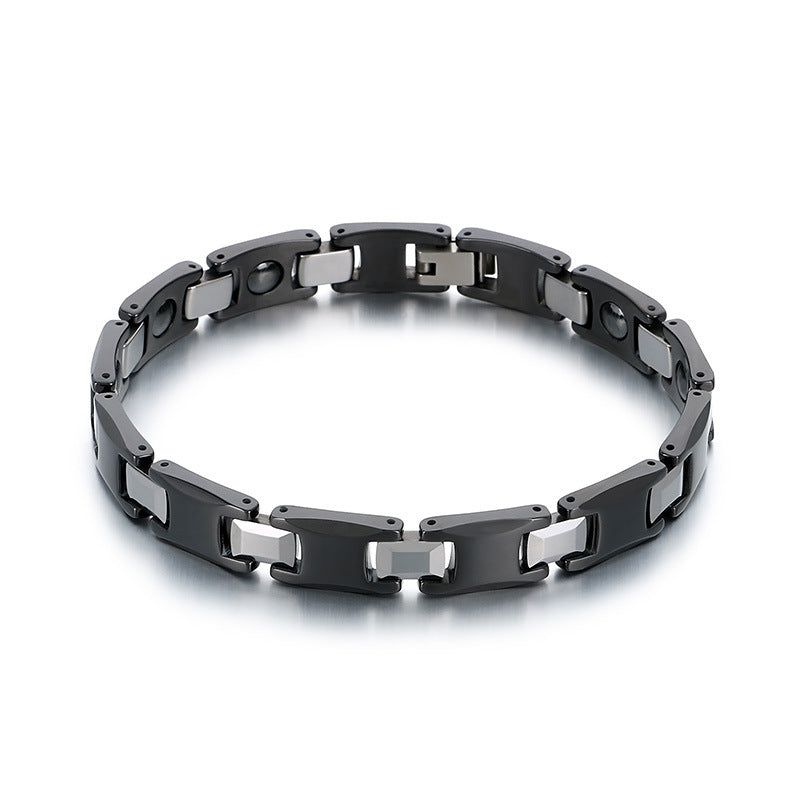 Planderful Magnetic Couple Bracelet Tungsten Steel Unisex
