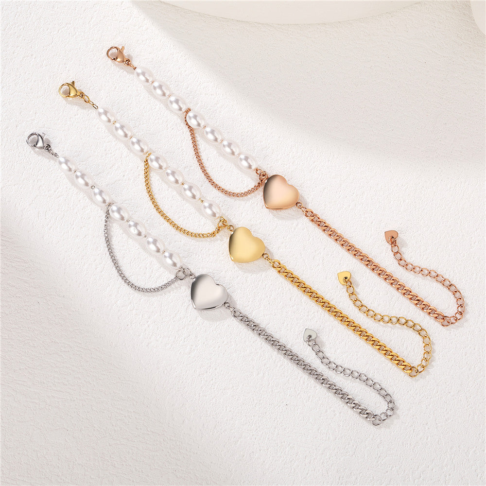 Planderful Pearl Bracelet for Women Everyday Elegant Statement Jewelry With Timeless Chic
