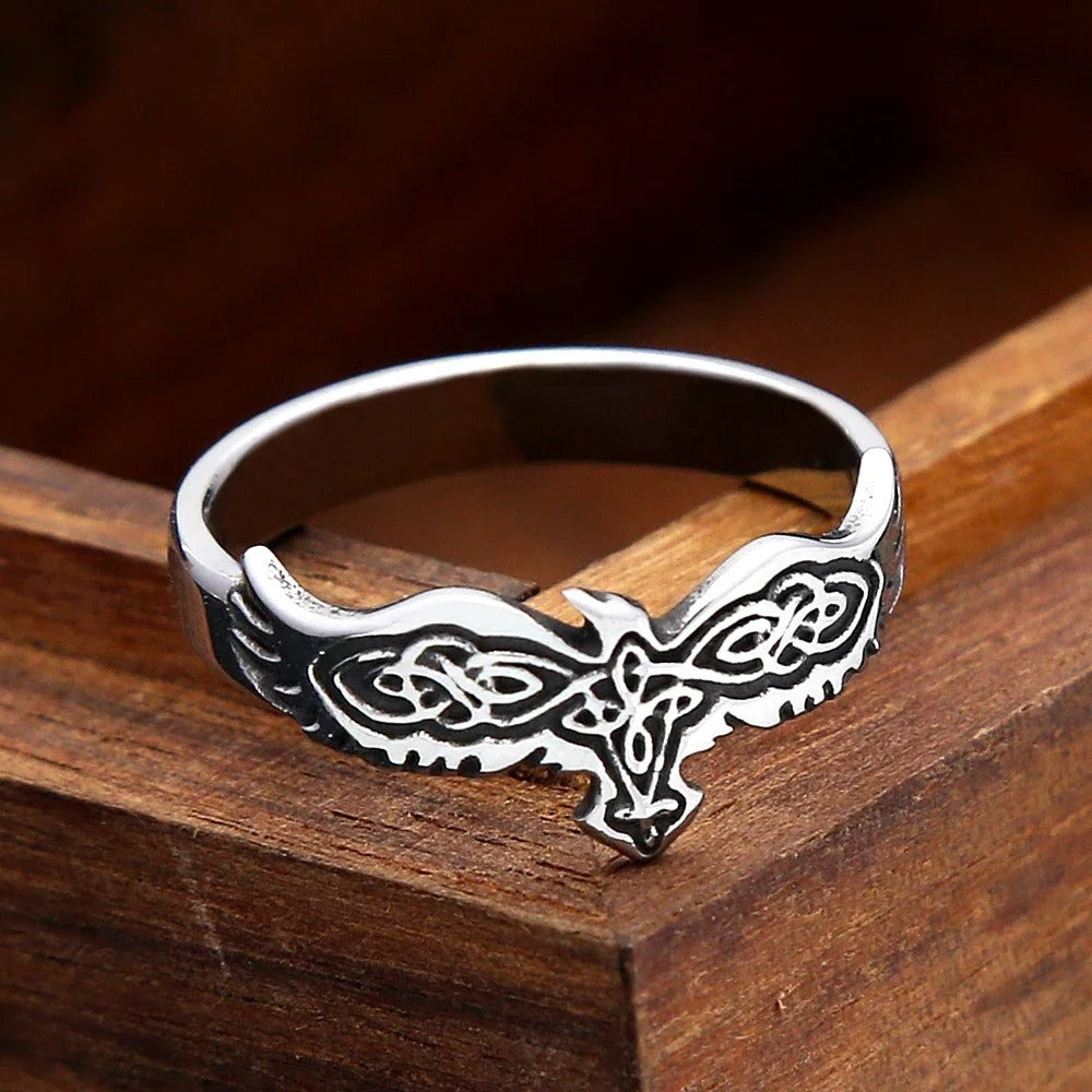 Celtic Viking Stainless Steel Men's Ring