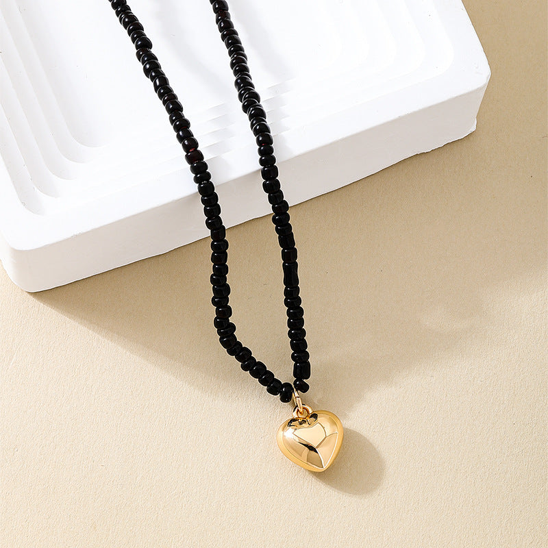 Planderful Vienna Verve Necklace – Unique Metal Texture Pendant