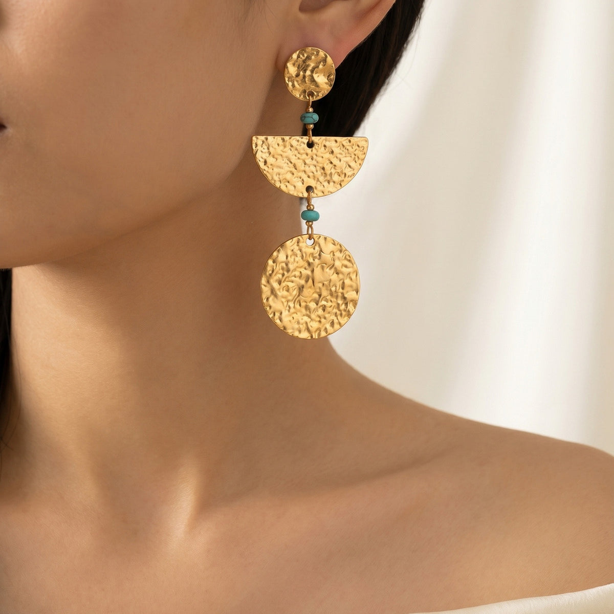 Stainless Steel Geometric Vintage Earrings